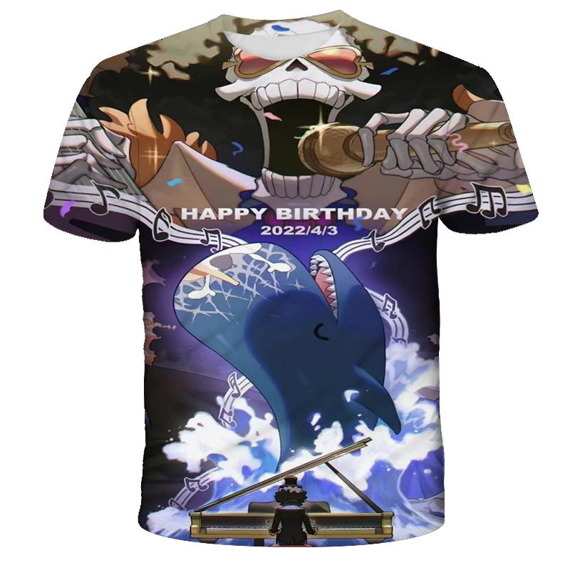 New 3D Printed Animation Element Outdoor Leisure T-shirt Comfortable Material Suitable For, Men and Women