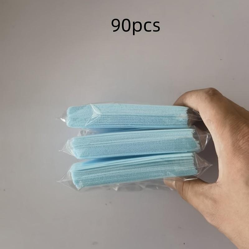 Lot de 60/90 feuilles de nettoyage multi-surfaces pour toilettes - Élimine les odeurs et dissout les taches tenaces - Idéal pour la salle de bain et l'usage domestique