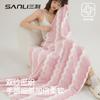 Bath Towel 90 * 170 Enlarged Thickened Bath Towel Wide Strip Color Bath Towel Water Absorption Ripple 35 * 75 Towel