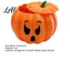 Unique Halloween Party Favors 3D Printed Devil Pumpkin Storage Box with Lid Funny Ghost Face Small Sundries Jar Decoration Desktop Organizer