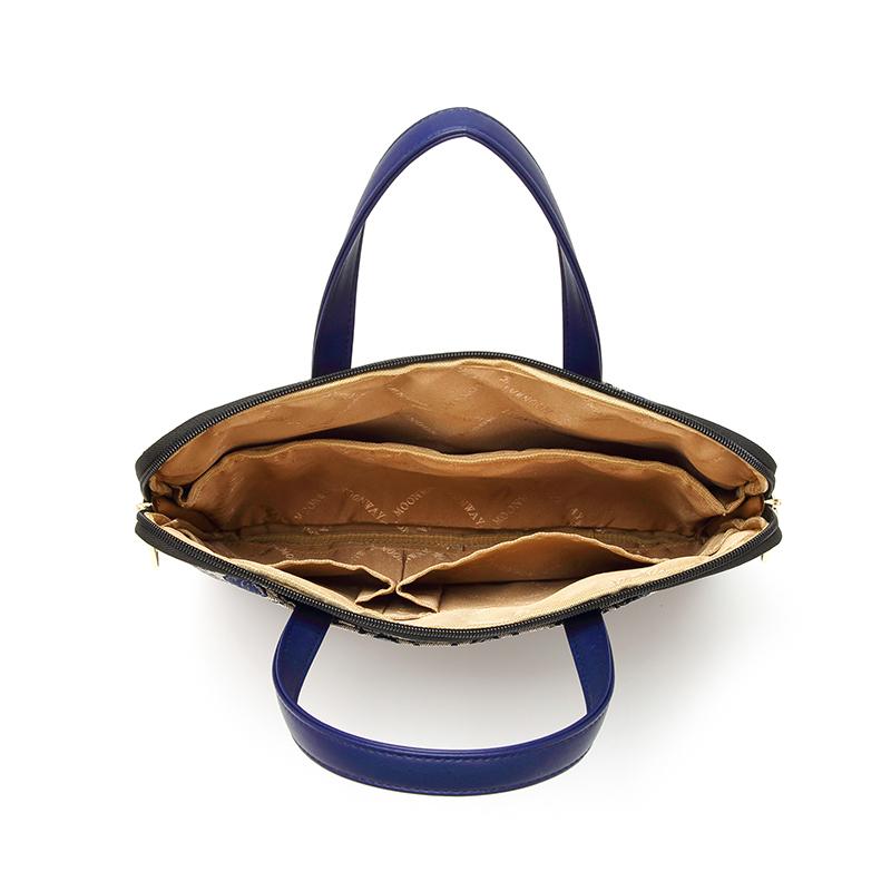 Business-Laptoptasche mit großer Kapazität, einfache Aktentasche, neutrale Tasche