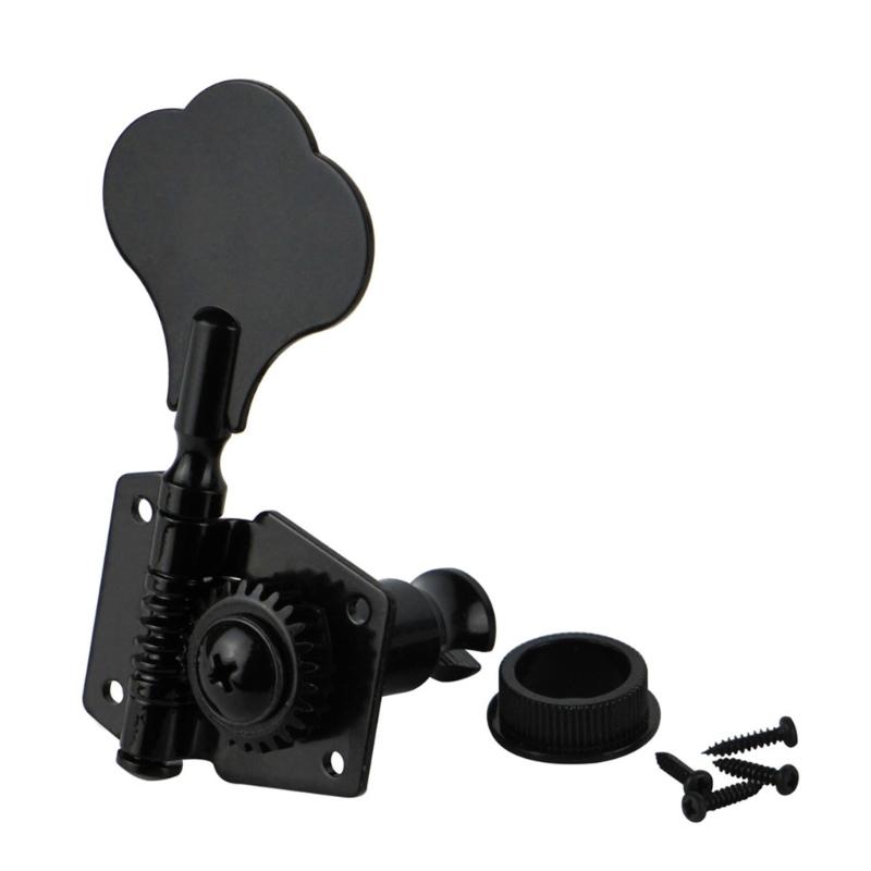 

Bass Tuning Peg Electric Bass Opened Machine Head Knobs Bass String Turner for 4 String Bass Guitar Bass Right/Left