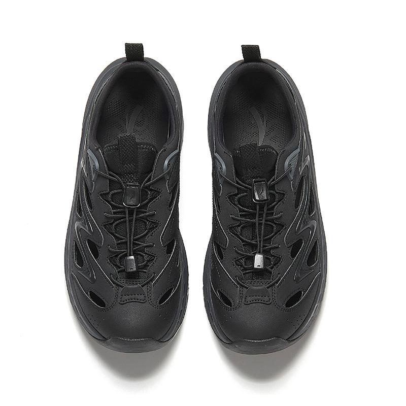 New Anta Slip Resistant, Breathable, Height Increasing, Coverage, Lightweight River Trekking Shoes Men's Black 912528522-3