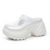 Thick bottom outer wear cool slippers summer new small lazy drag casual breathable half drag