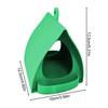 Bird Feeder Open Design Decorative Station Hut Shape Hangable Mounted Outdoor Bird Feeder For Outside Garden Winter Balcony