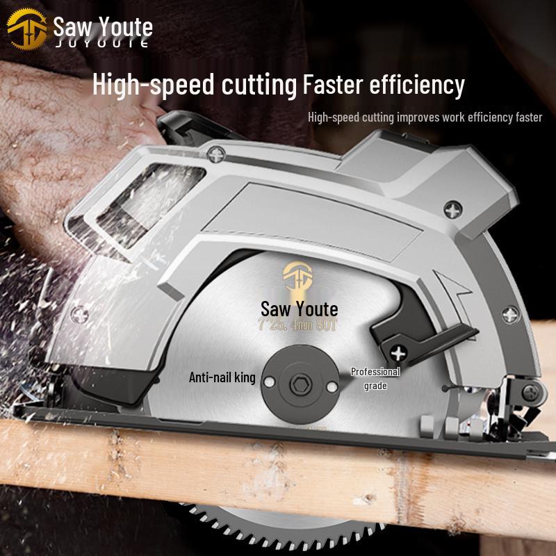 Woodworking Circular Saw Blade for 4, 10, or 12 Inch Cutting; Fits 125 Angle Grinder & 140 Lithium Battery Saw - Cuts Aluminum Sheets