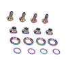 16PCS Road Bike C Brake Clamp Screw Kit Ti Alloy Lightweight C Brake Clamp Screw Bolt Set for R8000