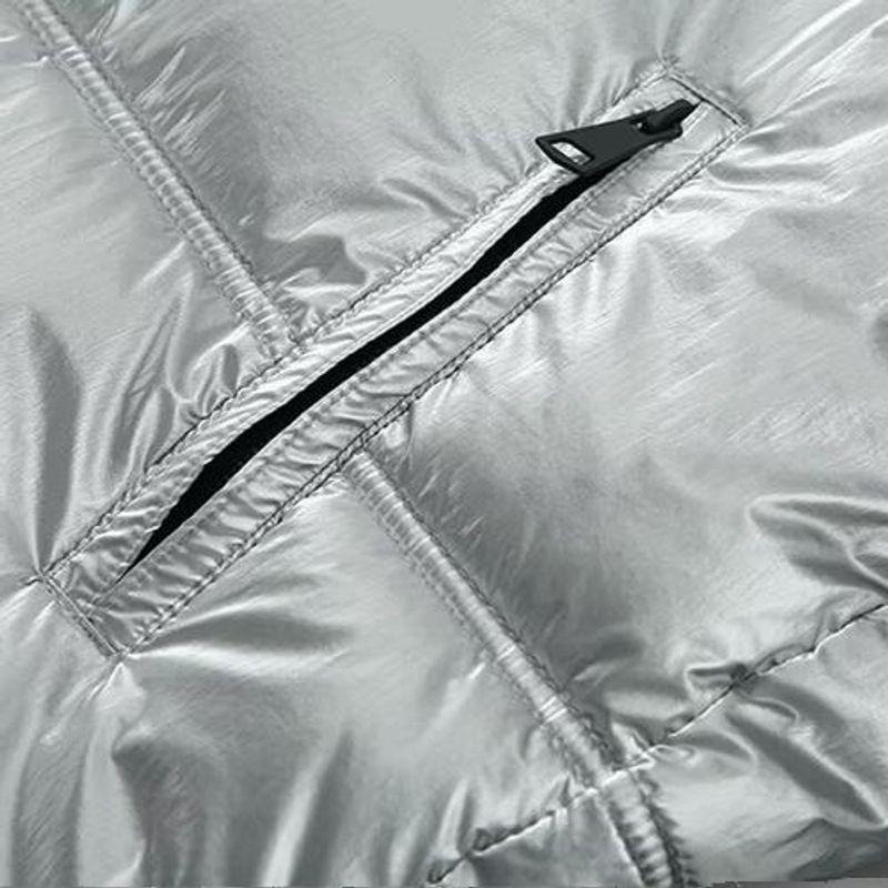 Kaslead New Arrival Women's Clothing Fashion Style Stylish Simple and Versatile Metal Series Cotton Coat Jacket 3046204