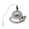 Chaqiu Stainless Steel Monopolar Chastity Cage with Electric Shock Function
