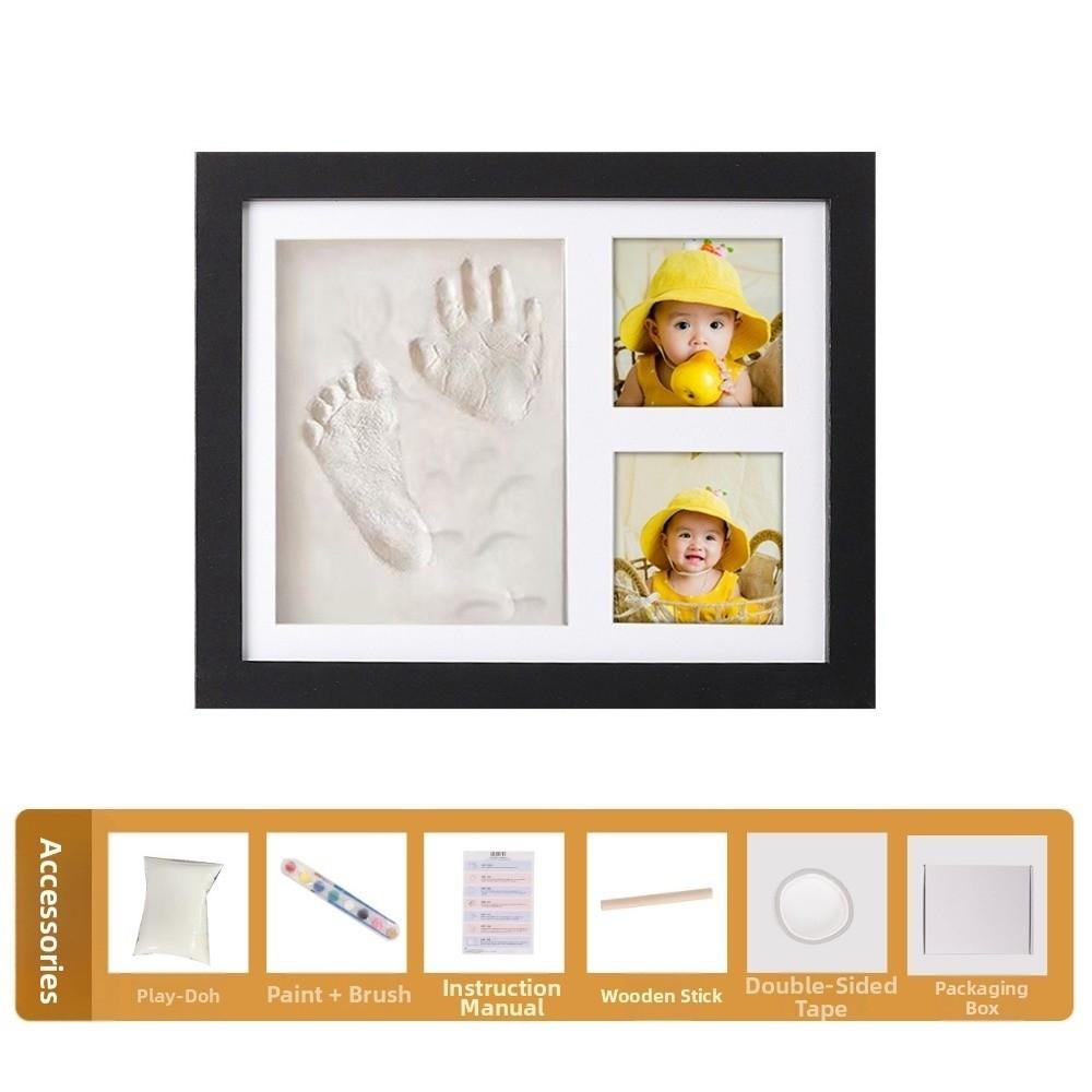 Creative Footprint Frame Safe Pet Paw Print Frame Horizontal Frame Handprint Kit Children Gift