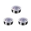 3Pcs Stainless Steel Magnetic Seasoning Containers Wall Mounted Seasoning Storage Box  Restaurant