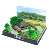 Z Shorty Kiha 52-156 Metropolitan Area Color Mini Layout 2 Scene Summer Parts Set Rokuhan Gauge Diorama Train Model Electric Rail Level Crossing A4