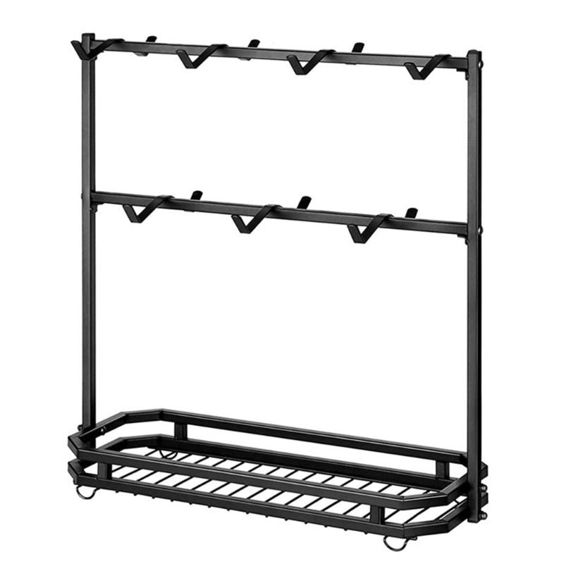 

Elegant Countertops Coffee Cup Stand with 2 Tiers and 14 Hanging Hook for Mugs Kitchen or Teas/Coffee 1