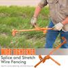 Multifunctional Fence Stretcher & Splicer Heavy Duty Fence Tension Tool