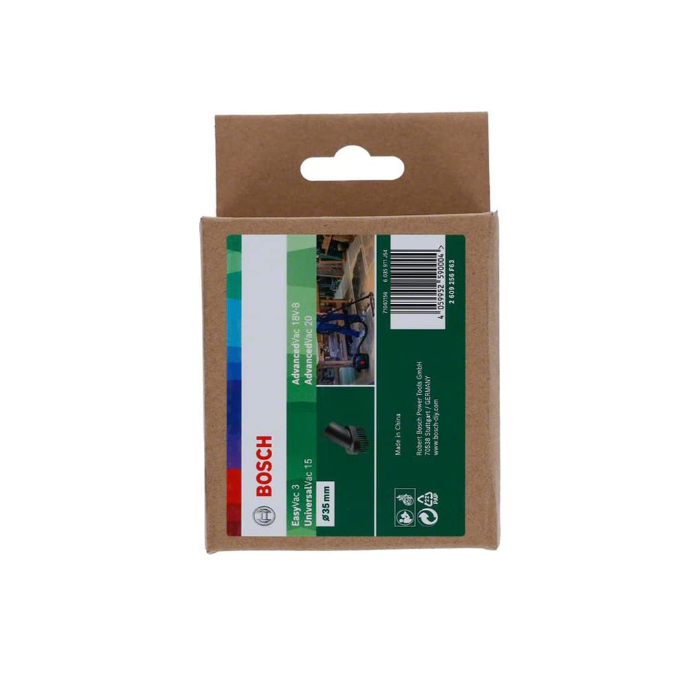 Bosch 35mm Diameter System Brush Nozzle 2609256F63 Black