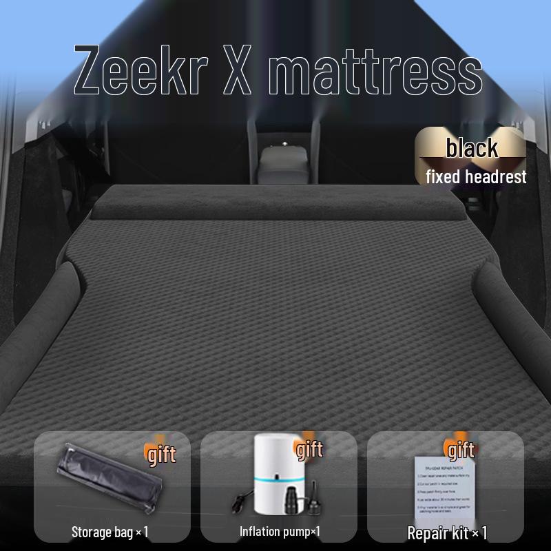 Zeekr X Car Bed: Inflatable Rear Seat Sleeping Pad & Air Cushion, Compatible with 25 Models.