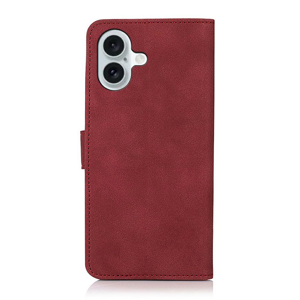 KHAZNEH For iPhone 17 Case PU Leather Wallet Stand Phone Cover