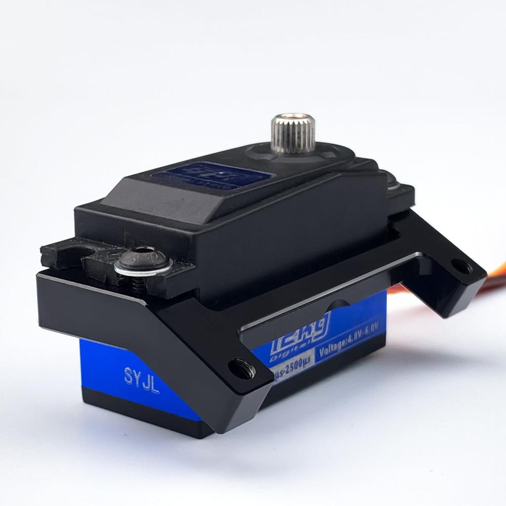 TRZX Aluminium Servo Halterung Feste Halterung Upgrade Teil für 1/12 Tamiya 57409 Lunchbox RC Car