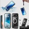 Shockproof Waterproof Phone Case IPhone 17 Air TPU Full Cover With Magnetic Attachment Outdoor Dive Protection