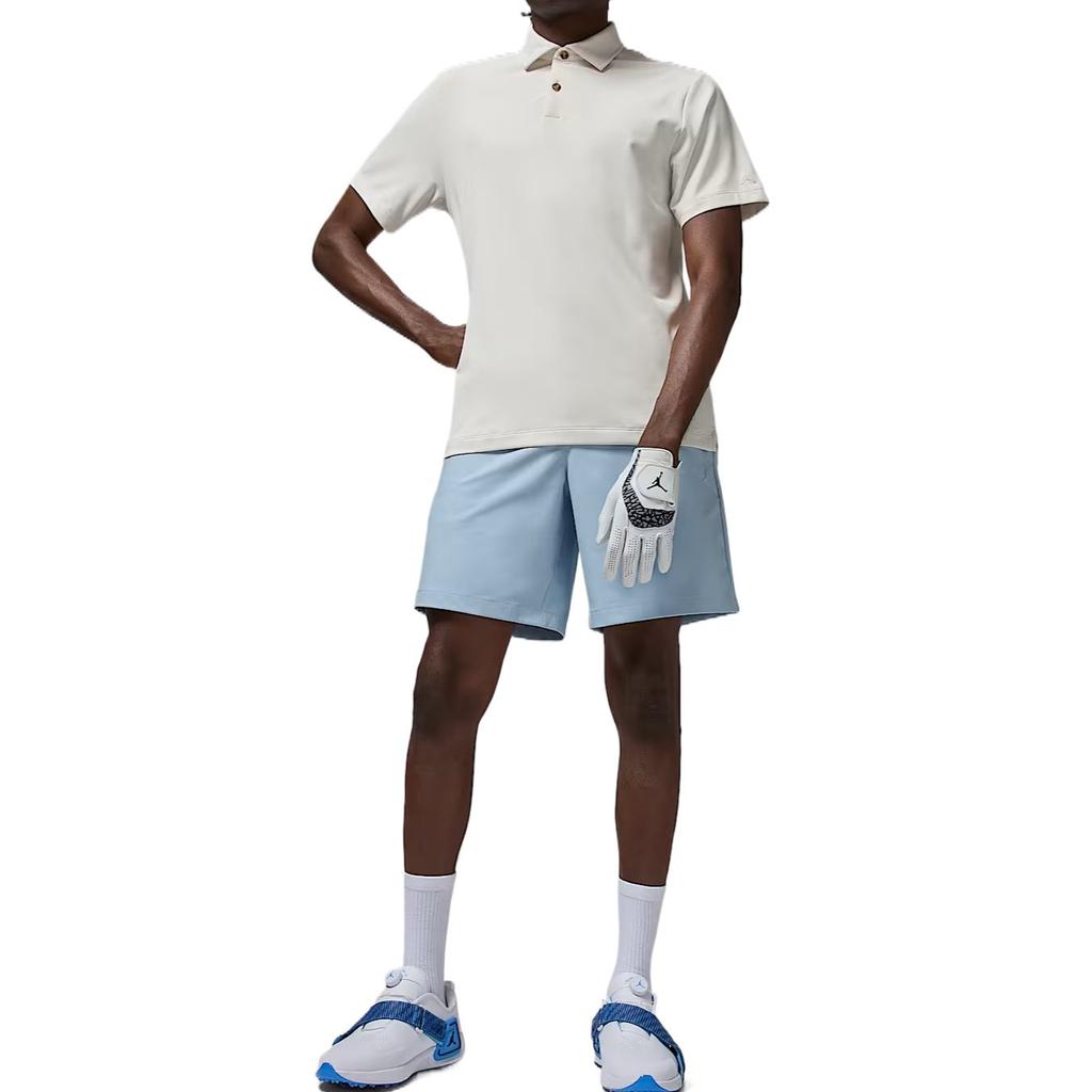 Jordan SS25 Polo Shirt Men's Phantom Gray White HQ8479-030
