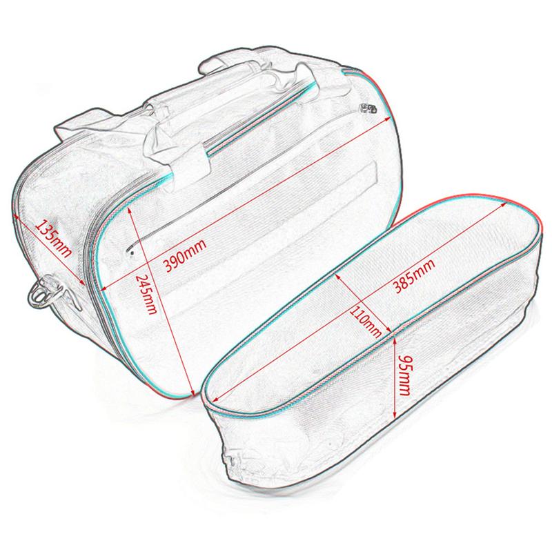 2015 - 2019 Motorcycle Storage Bag Luggage Bags  For Ducati Multistrada 1200 1260 950 1200S 950S side box bag inner bag bushing