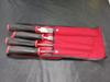 Used Snap-on SGHBF500A Set of 4 Files