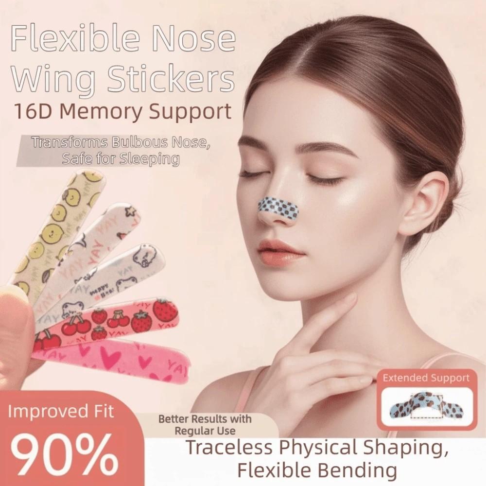 20/50Pcs Bridge Lifting Up Nose Wings Slimming Stickers Nose Shaper Clip  Fixation