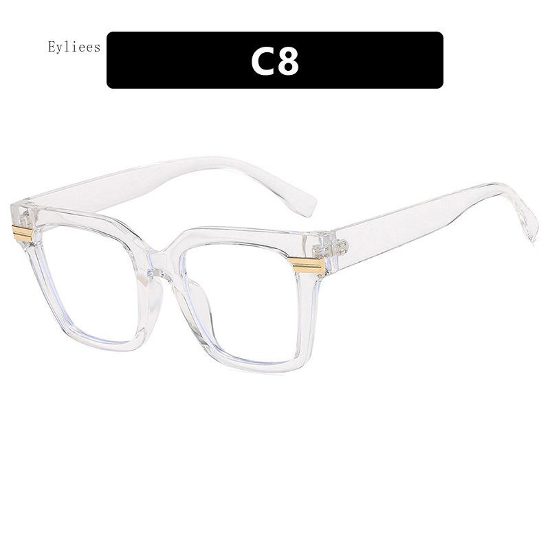 

Latest Fashion Vintage Sexy Leopard Glasses for Women Ins Trendy Big Optical Anti-blue Eyeglasses Frame Female Oculos Gafas