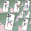 Gymnastics Watercolor Printing Case For iPhone 17 Pro Max 15 14 13 12 11 16 Pro Max Plus 12 13 Mini 16e 17 Air Back Cover