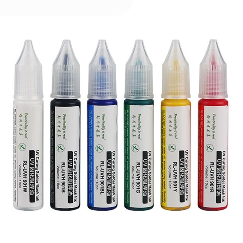 Fast Curing UVs Solder Mask Oil for PCB Manufacturing and Repair Professional Superior Board Protections
