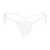Intimo da donna con mini perizoma in rete trasparente con mini T-Back e perizoma