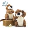 25cm Simulation Wombat Plush Toys Stuffed Wild Animal Beaver Porcellus Mouse Dolls for Baby Kids Children Gifts