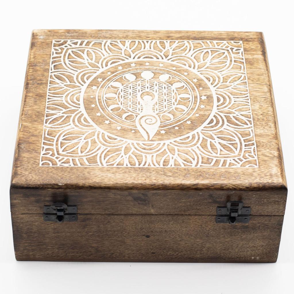 Extra Large Mango Box – Moon Phase Goddess