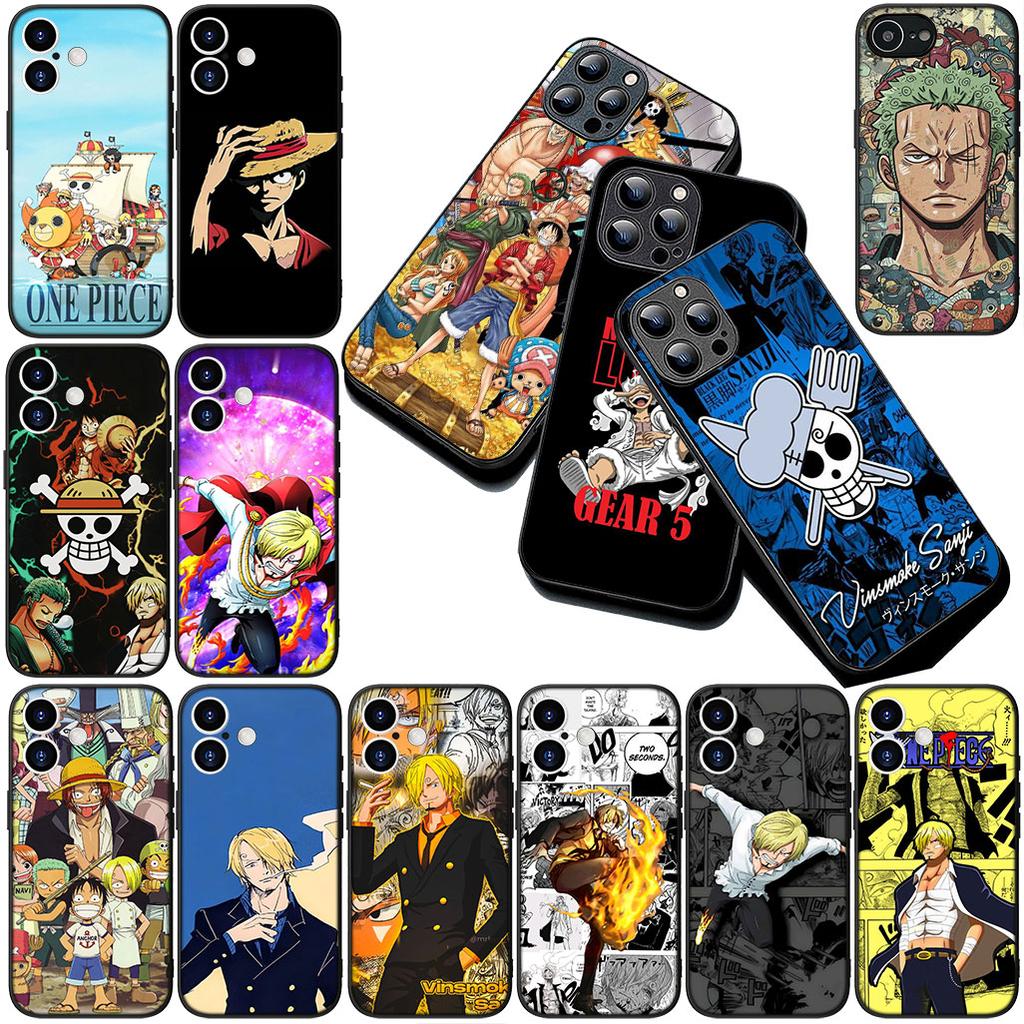 Roronoa Zoro Sanji One Pieces Luffy Phone Case for Motorola Moto G55 G45 G75 G85 G35 Edge 50 30 Fusion 40 NEO Ultra Pro Cover