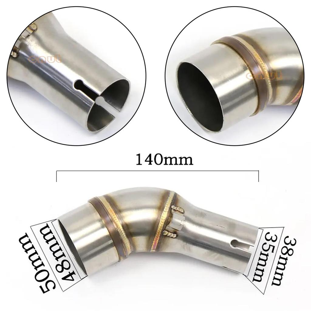 [MOTOR KANTO] Yzf-r25 Muffler YZF-R3 MT-25 MT-03 Exclusive Intermediate Pipe