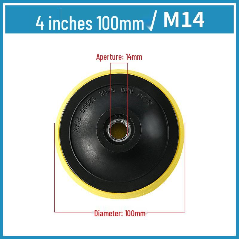 Stone Polishing Kit: Wet/Dry Pads, Self-Adhesive, Rubber Backing, Angle Grinder Head, Sandpaper Suction Cup