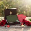 Men Casual Green Genuine Leather RFID  Wallet - Regular Size (4 Card Slots)
