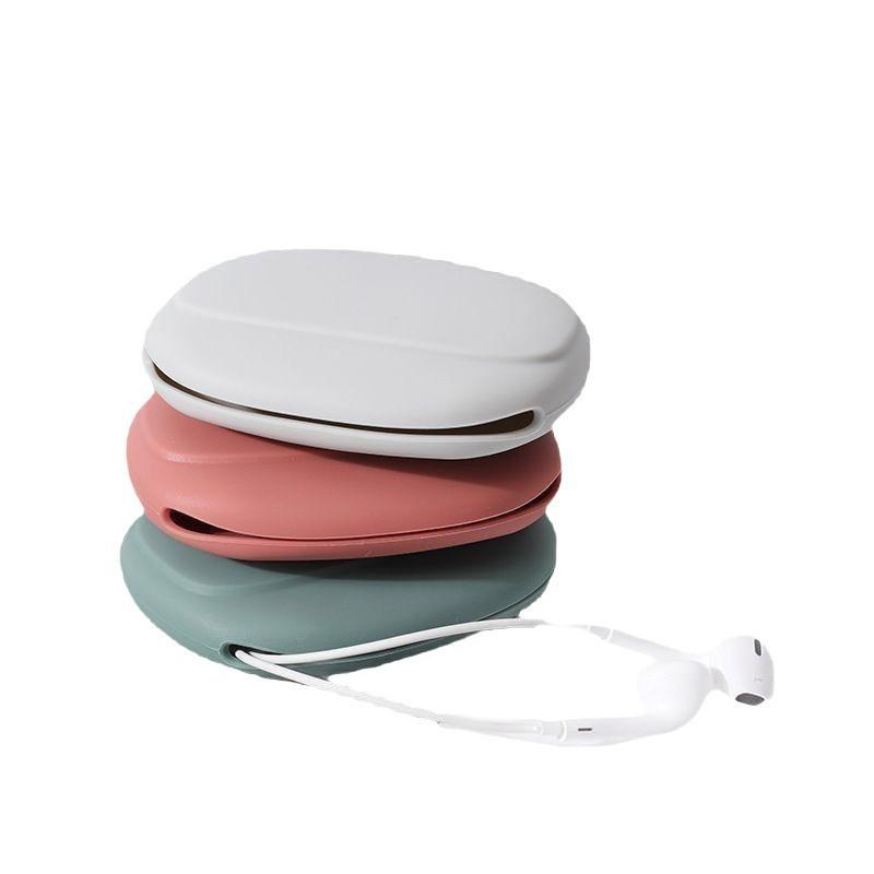 Silicone Earphone Storage Case, Portable Earbuds Pouch for Travel and Daily Use
