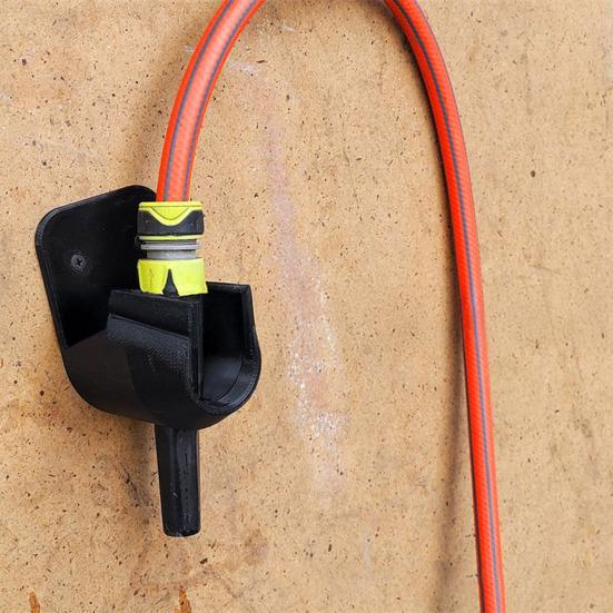 Garden Hose Nozzle Mount Bracket Strong Load-bearing Simple Installation Universal