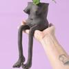 Creative Furniture Flower Pot, Cute Resin Planters, Funny Leg Shape Garden Figurines Planter for Home Lawn Yard Outside Decor