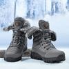 Winter Outdoor Snow Boots High-top Boots Non-slip, Waterproof and Warm Northeast Large-size Cotton Shoes, Light, Cold-proof and Waterproof Men's Boots