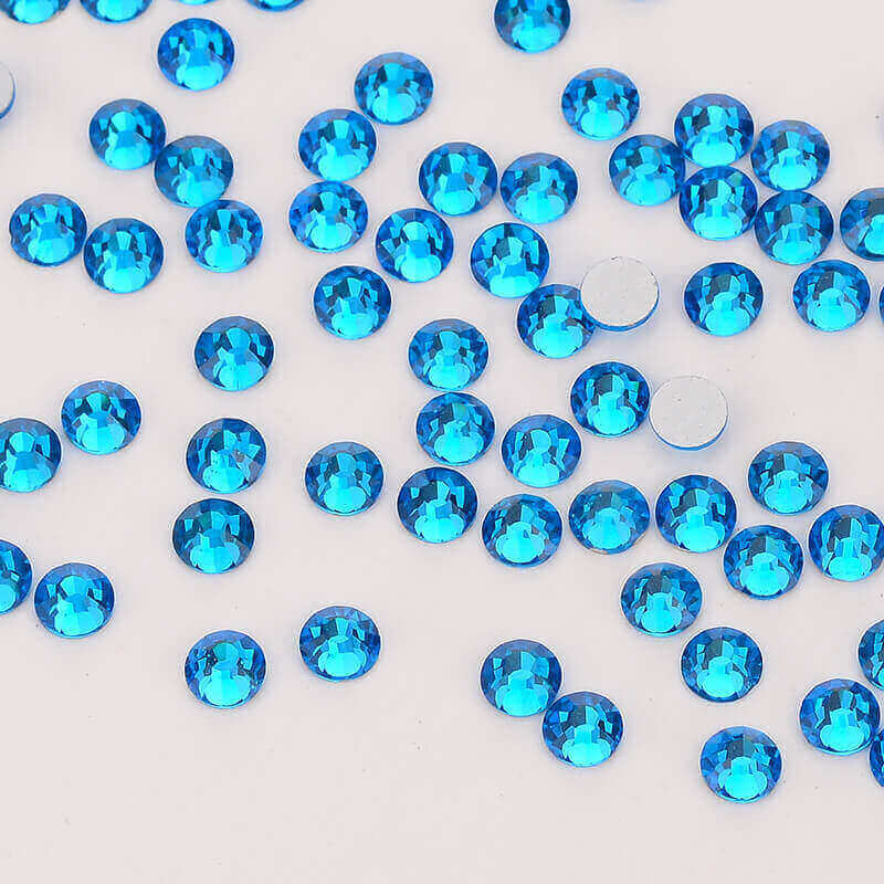 High Quality Non Hotfix Rhinestone Diamond Strass Flatback Glass Crystal Rhinestones Bulk for Cloth DIY Crafts