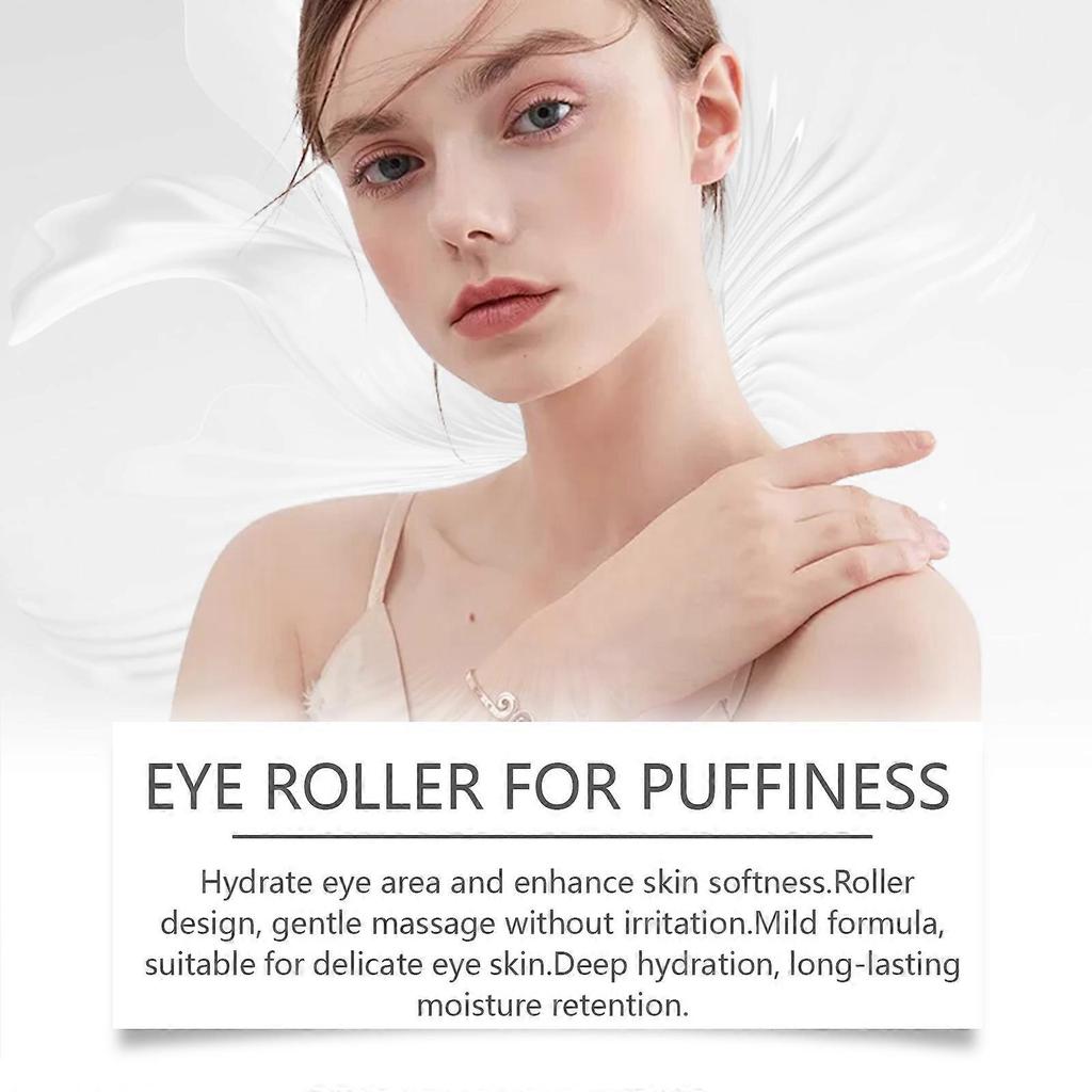 Amz Eye Roll-On Essence Gently Moisturizes The Skin Around The Eyes, Making It Smooth, Elastic, Hydrating, Delicate And Radiant