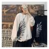 Männer T-Shirts Brief Grafik Druck Mode marke tees für männer oversize t-shirts Männer Kleidung Casual Tee Mann Sommer Koreanische retro