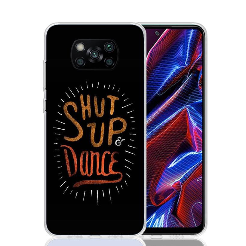 

I Love Dance Phone Case For Xiaomi Poco X7 X6 X5 Pro F7 Ultra Redmi 15C 15 13 13C 12 12C 10 10A 10C 9 9A 9C 9T Cover Poco X7 X6 Redmi 9C