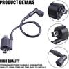 IGNITION COIL NEW Compatible with Yamaha PW 50 PW50 1981-2009 PW 80 PW80 1981-2009