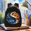 Chinesischer Drache Loong Aufdruck Rucksack Schüler Jungen Mädchen Schultasche Kinder Schultasche Computer Umhängetaschen für Männer Frauen