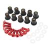 M5 Motorcycle    S Nuts Gaskets Set Aluminum Alloy Rubber Replacement for  