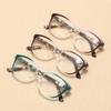 Fashion Cat Eye Reading Glasses Women Vintage Plastic Anti Blue Light Presbyopia Eyewear Hyperopia Eyeglasses Men +1 0 Colorful