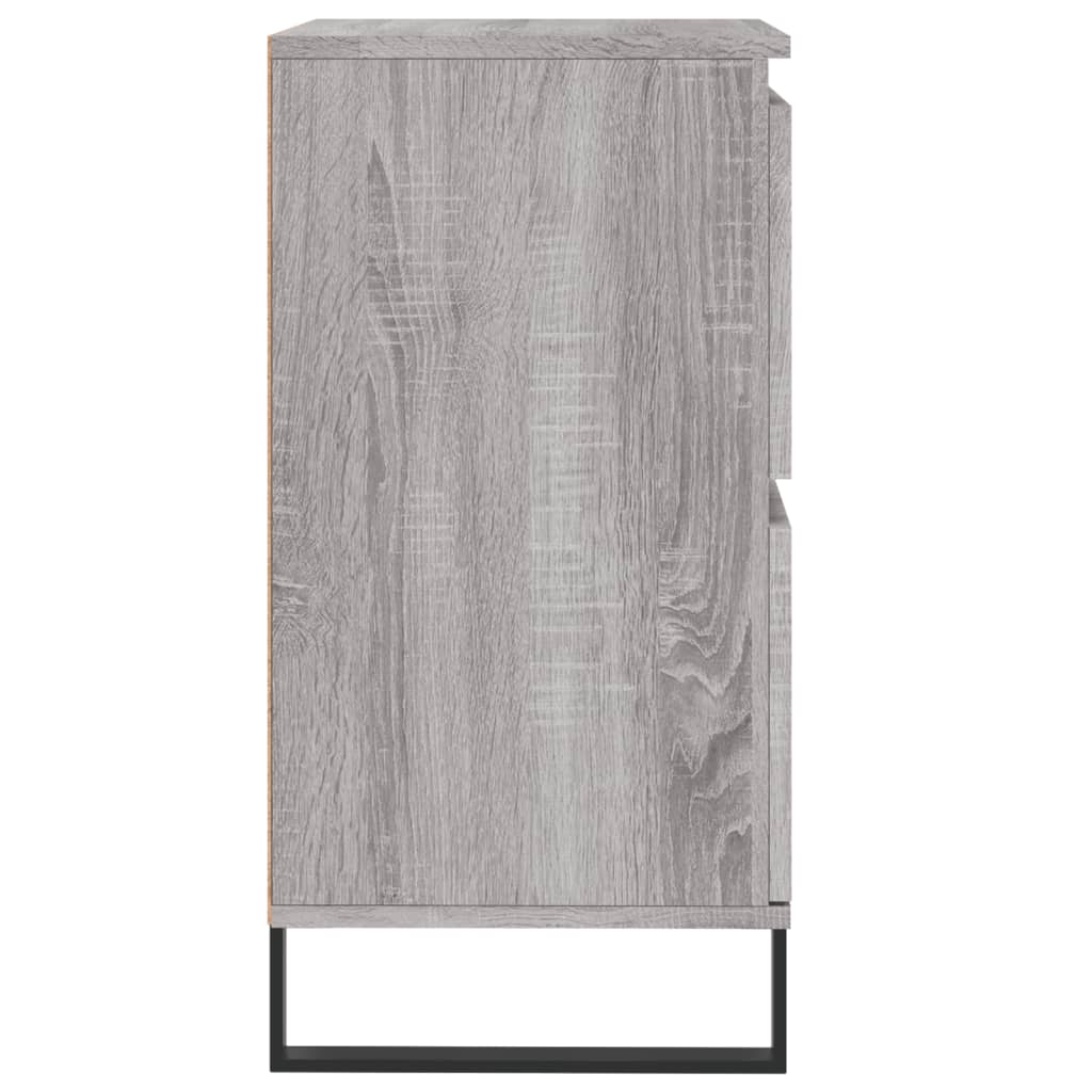 Sideboards 3 pcs Grey Sonoma Particleboard